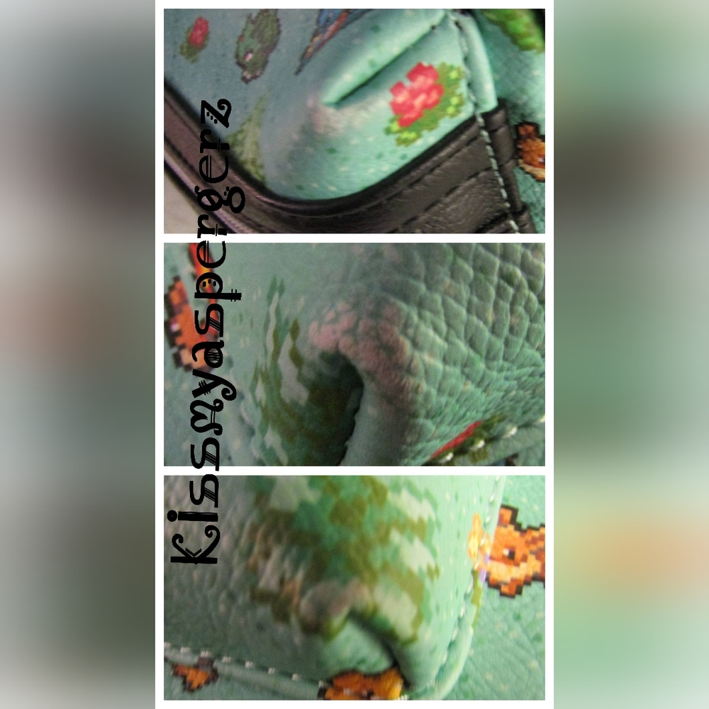 *Hard To Find* Loungefly 8-bit Pokémon mini backpack and matching wallet- GUC! - Picture 6 of 10